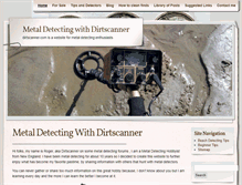 Tablet Screenshot of dirtscanner.com